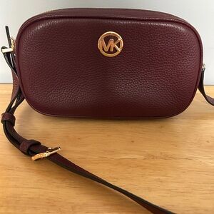 Michael Kors Burgundy Crossbody Bag